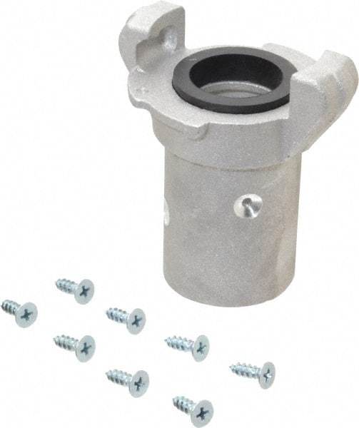 EVER-TITE Coupling Products - 3/4" ID x 1-1/2" OD Sandblaster Hose End - Aluminum, Rated to 100 PSI - Industrial Tool & Supply