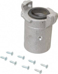 EVER-TITE Coupling Products - 1" ID x 1-7/8" OD Sandblaster Hose End - Aluminum, Rated to 100 PSI - Industrial Tool & Supply