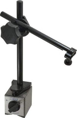 Noga - 175 Lb Magnetic Force, Fine Adjustment Indicator Positioner & Holder with Base - Post & Articulated Arm, Rectangular Base, 55mm Base Height, 60mm Base Length, 50mm Base Width - Industrial Tool & Supply