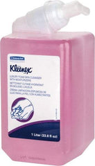 Kleenex - 1 L Dispenser Refill Foam Hand Cleaner - Moisturizing, Light Pink, Citrus Floral Scent - Industrial Tool & Supply