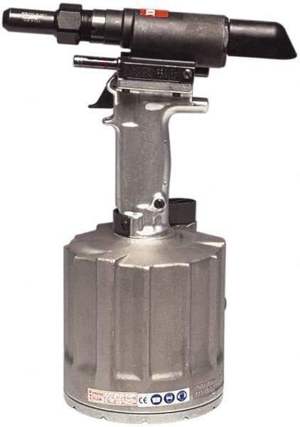 Marson - 3/8" Capacity, Air Riveting Hammer - 22mm Long Stroke, 1/4" Inlet - Industrial Tool & Supply