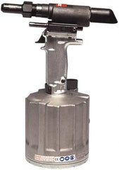 Marson - 3/8" Capacity, Air Riveting Hammer - 22mm Long Stroke, 1/4" Inlet - Industrial Tool & Supply