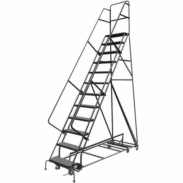 TRI-ARC - Rolling & Wall Mounted Ladders & Platforms Type: All-Directional Ladder Style: Rolling Safety Ladder - Industrial Tool & Supply
