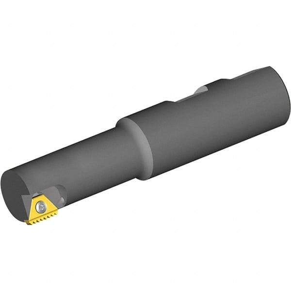 Vargus - 0.669" Cut Diam, 1.14" Max Depth of Cut, 5/8" Shank Diam, Internal/External Indexable Thread Mill - Insert Style 3B, 3/8" Insert Size, 1 Insert, Toolholder Style BTMC, 3.15" OAL - Industrial Tool & Supply