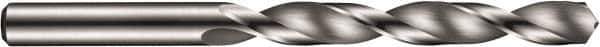 DORMER - 2.4mm 120° Solid Carbide Jobber Drill - Bright Finish, Right Hand Cut, Spiral Flute, Straight Shank, 57mm OAL, Four Facet Point - Industrial Tool & Supply