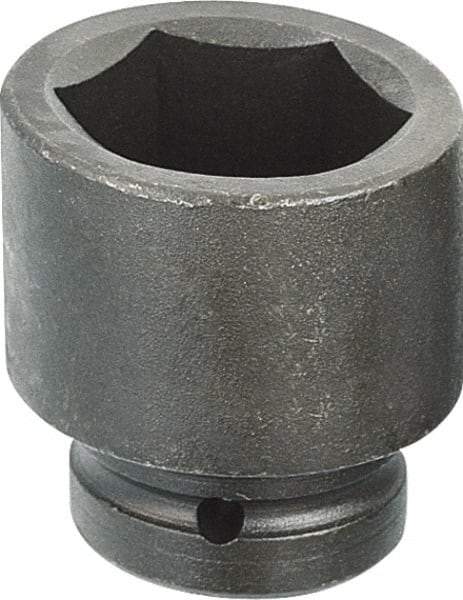 Armstrong - 1" Drive 1-3/4" Standard Impact Socket - 6 Points, 2-43/64" OAL - Industrial Tool & Supply