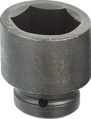 Armstrong - 1" Drive 1-3/4" Standard Impact Socket - 6 Points, 2-43/64" OAL - Industrial Tool & Supply