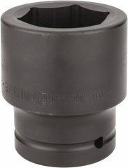 Armstrong - 1-1/2" Drive 2-9/16" Standard Impact Socket - 6 Points, 4-1/4" OAL - Industrial Tool & Supply