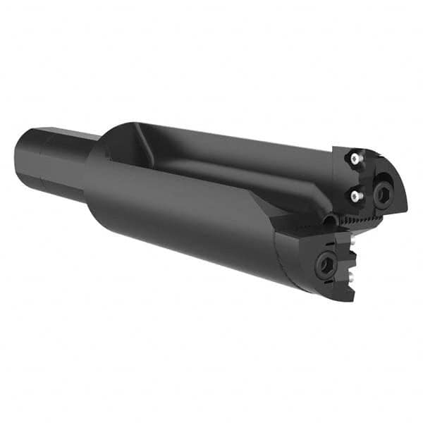 Allied Machine and Engineering - 5-3/4" Max Drill Depth, 2.2xD, 61mm Diam, Indexable Insert Drill - Industrial Tool & Supply