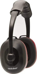 PRO-SAFE - Over the Head Black Foam Cushion Earmuffs - 26 NRR Rating - Industrial Tool & Supply