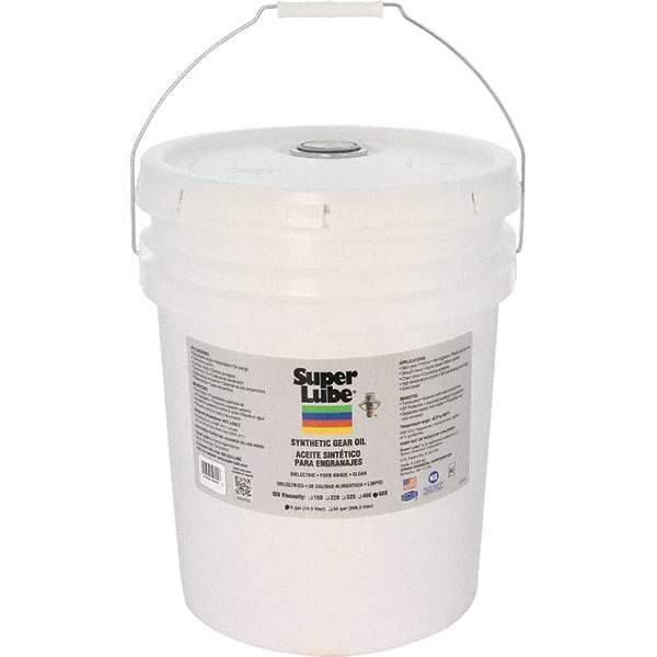 Synco Chemical - 5 Gal Pail, Synthetic Gear Oil - -40°F to 450°F, 680 St Viscosity at 40° C, ISO 680 - Industrial Tool & Supply