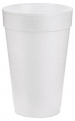 DART - Dart Foam Hot/Cold Cups, 16 oz - White - Industrial Tool & Supply