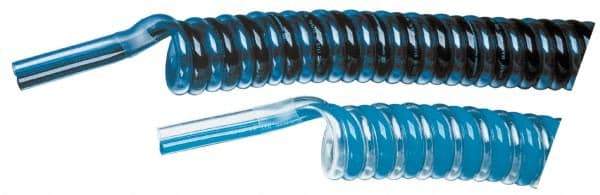Advanced Technology Products - 8mm OD, Polyurethane Tube - Light Blue & Clear, 140 Max psi, 98 Shore A Hardness - Industrial Tool & Supply
