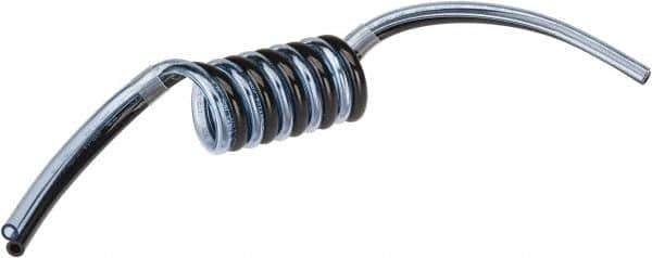Advanced Technology Products - 5/32" ID x 1/4" OD, 15/32" Wall Thickness, Polyurethane Tube - Black & Clear Blue, 140 Max psi, 98 Shore A Hardness - Industrial Tool & Supply