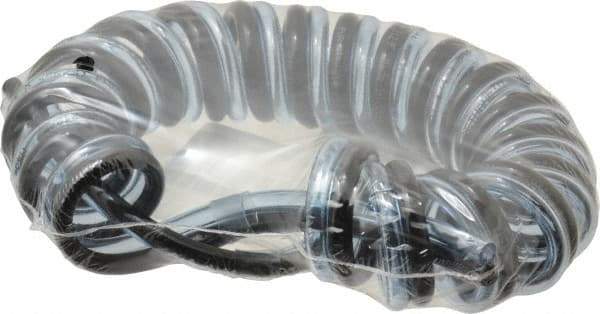 Advanced Technology Products - 5/32" ID x 1/4" OD, 15/32" Wall Thickness, Polyurethane Tube - Black & Clear Blue, 140 Max psi, 98 Shore A Hardness - Industrial Tool & Supply