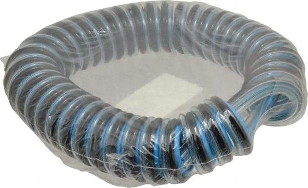 Advanced Technology Products - 5/32" ID x 1/4" OD, 15/32" Wall Thickness, Polyurethane Tube - Black, Clear Blue, Light Blue & Clear, 140 Max psi, 98 Shore A Hardness - Industrial Tool & Supply