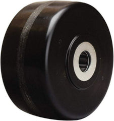 Hamilton - 6 Inch Diameter x 3 Inch Wide, Phenolic Caster Wheel - 2,000 Lb. Capacity, 3-1/4 Inch Hub Length, 1-1/4 Inch Axle Diameter, Straight Roller Bearing - Industrial Tool & Supply