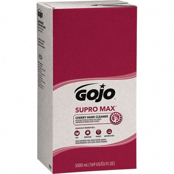GOJO - 5 L Dispenser Refill Liquid Hand Cleaner - Beige, Cherry Scent - Industrial Tool & Supply