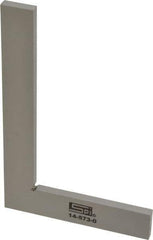 SPI - 5" Blade Length, 3" Base Length Steel Square - 0.0013" Accuracy, Beveled Edge - Industrial Tool & Supply