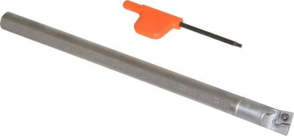 Kennametal - 0.48" Min Bore Diam, 6.059" OAL, 3/8" Shank Diam, L-SCFP Indexable Boring Bar - 0.91" Max Bore Depth, CP.. Insert, Screw Holding Method - Industrial Tool & Supply