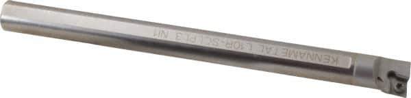 Kennametal - 0.77" Min Bore Diam, 8.012" OAL, 5/8" Shank Diam, L-SCLP Indexable Boring Bar - 1.05" Max Bore Depth, CP.. Insert, Screw Holding Method - Industrial Tool & Supply