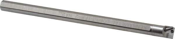 Kennametal - 0.6" Min Bore Diam, 1/2" Shank Diam, 7.928" OAL, L-STFP Indexable Boring Bar - 0.93" Max Bore Depth, TP.. Insert Style, Screw Holding Method, Heavy Metal - Industrial Tool & Supply