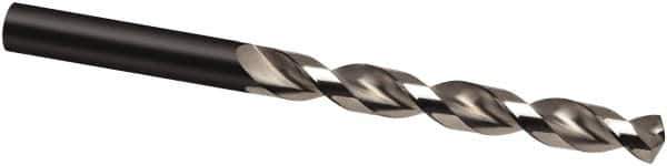 Guhring - 10.8mm 130° Cobalt Jobber Drill - Bright Finish, Right Hand Cut, Parabolic Flute, 142mm OAL, Cone Relief Point - Industrial Tool & Supply