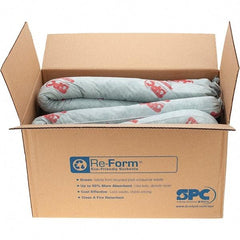 Brady SPC Sorbents - 12 Gal, 8' Long, 3" Diam, Polypropylene Sock - Universal, Brown - Industrial Tool & Supply