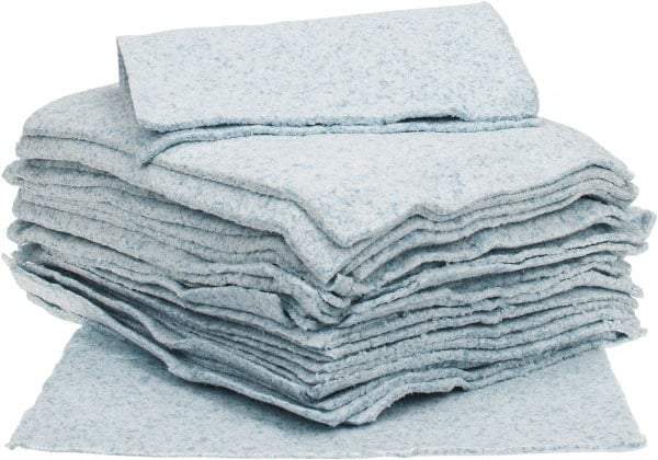 Brady SPC Sorbents - 40 Gal Capacity per Package, Universal Pad - 19" Long x 15" Wide, Gray, Polypropylene - Industrial Tool & Supply
