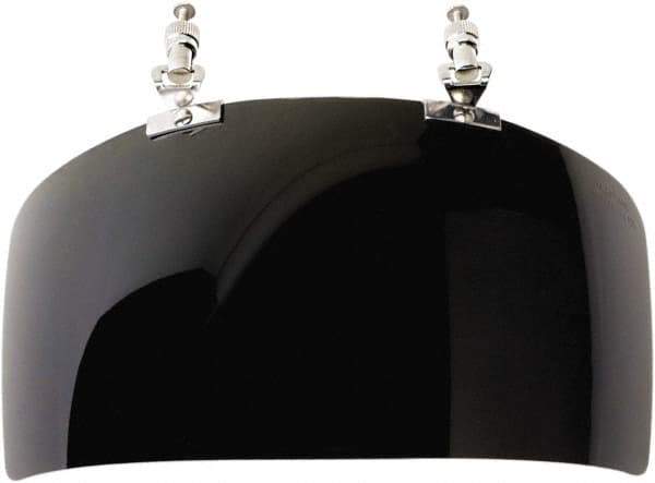 Sellstrom - Anti-Fog Green Polycarbonate Face Shield - 4-3/8" High x 9-1/4" Wide x 0.04mm Thick, Shade 8, Compatible with Sellstrom DP4 Faceshields - Industrial Tool & Supply