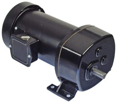 Bison Gear - 90 VDC, 8.7 RPM, 195.9:1 Gear Ratio, Parallel Gearmotor - 1,087 Torque, 0.25 hp, TENV Enclosure - Industrial Tool & Supply