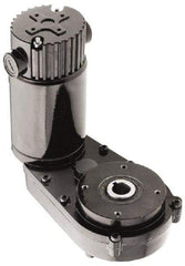 Bison Gear - 90 VDC, 1.3 RPM, 1397:1 Gear Ratio, Parallel Offset Gearmotor - 26 Frame, 1,100 Torque, 1/20 hp, TENV Enclosure - Industrial Tool & Supply