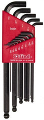 Eklind - 13 Piece L-Key Ball End Hex Key Set - Industrial Tool & Supply