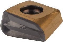 Iscar - T490 LNHT130631 Grade IC330 Carbide Milling Insert - TiCN/TiN Finish, 0.2618" Thick, 3.1mm Corner Radius - Industrial Tool & Supply