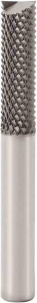 Seco - 1/4" Diam, 3/4" LOC, End Mill End, Solid Carbide Diamond Pattern Router Bit - Right Hand Cut, 2-1/4" OAL, 1/4" Shank Diam, Use on Composites - Industrial Tool & Supply