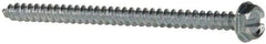Value Collection - #10 Hex Washer Head Slotted Sheet Metal Screw - Steel, 3" Length Under Head, Grade 2 - Industrial Tool & Supply