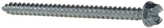 Value Collection - #12 Hex Washer Head Slotted Sheet Metal Screw - Steel, 3" Length Under Head, Grade 2 - Industrial Tool & Supply