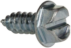 Value Collection - #14 Hex Washer Head Slotted Sheet Metal Screw - Steel, 5/8" Length Under Head, Grade 2 - Industrial Tool & Supply