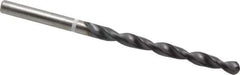 Accupro - 4.2mm 118° Cobalt Jobber Drill - TiAlN Finish, Right Hand Cut, Parabolic Flute, Straight Shank, 75mm OAL, DX Point - Industrial Tool & Supply