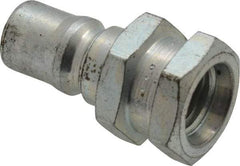 Parker - 7/16-20 SAE ORB Steel Hydraulic Hose Female Straight Thread Nipple - 5,000 psi - Industrial Tool & Supply