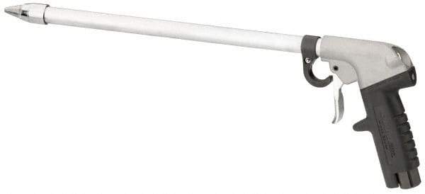 Guardair - 120 Max psi Whisper Jet Pistol Grip Blow Gun - 3/8 NPT, 36" Tube Length, Aluminum - Industrial Tool & Supply