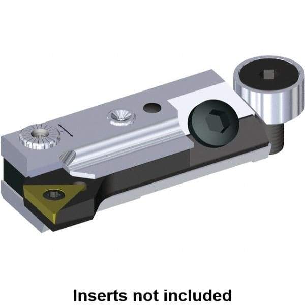 Kennametal - Series T-Style, Right Hand Cut, Boring Cartridge - 20.15mm Back of Bar to Cutting Edge, TCMT110204 Insert, 45.5mm OAL, 90° Lead Angle - Industrial Tool & Supply