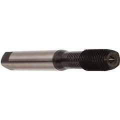Emuge - M8x1.25 Metric 6HX Modified Bottoming Thread Forming Tap - Cobalt, Nitride Finish, 90mm OAL, 20mm Thread Length, Right Hand Thread, Series Druck - Exact Industrial Supply
