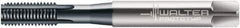 Walter-Prototyp - M5x0.80 Metric 6HX 4 Flute TiCN Finish Powdered Metal Straight Flute Machine Tap - Bottoming, Right Hand Thread, 70mm OAL, 13mm Thread Length, Oversize - Exact Industrial Supply