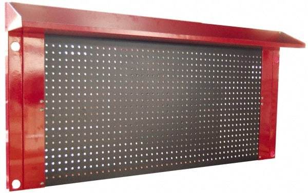 Value Collection - Workbench & Workstation Metal Tool Board - 6-3/8" Deep, 26" High, Use with Workbenches - Industrial Tool & Supply
