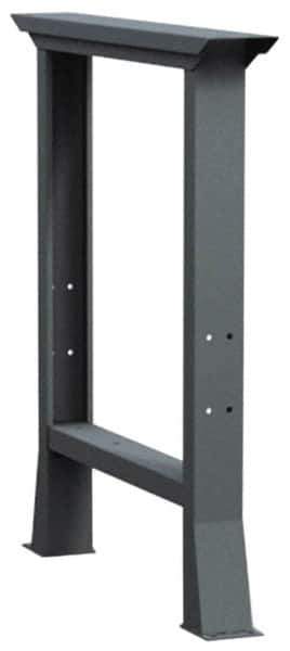 Value Collection - Workbench & Workstation Flared Fixed Leg - 28" High, Use with Workbenches - Industrial Tool & Supply