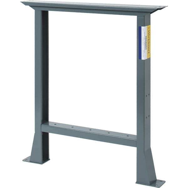 Value Collection - Workbench & Workstation Flared Fixed Leg - 32" High, Use with Workbenches - Industrial Tool & Supply