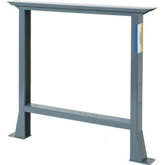Value Collection - Workbench & Workstation Flared Fixed Leg - 32" High, Use with Workbenches - Industrial Tool & Supply