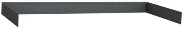 Value Collection - Workbench & Workstation Back & End Stop - 30" Deep, 3" High, Use with Workbenches - Industrial Tool & Supply