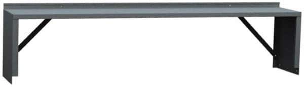 Value Collection - Workbench & Workstation Riser - 10-1/2" Deep, 12" High, Use with Workbenches - Industrial Tool & Supply
